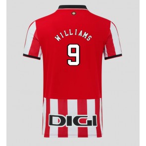 Billiga Athletic Bilbao Inaki Williams #9 Hemmatröja 2025-26 Kortärmad